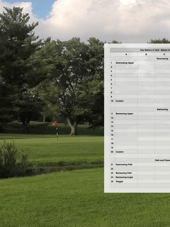 Key Makers of Golf - BLANK Master Key 2025 product image (1)
