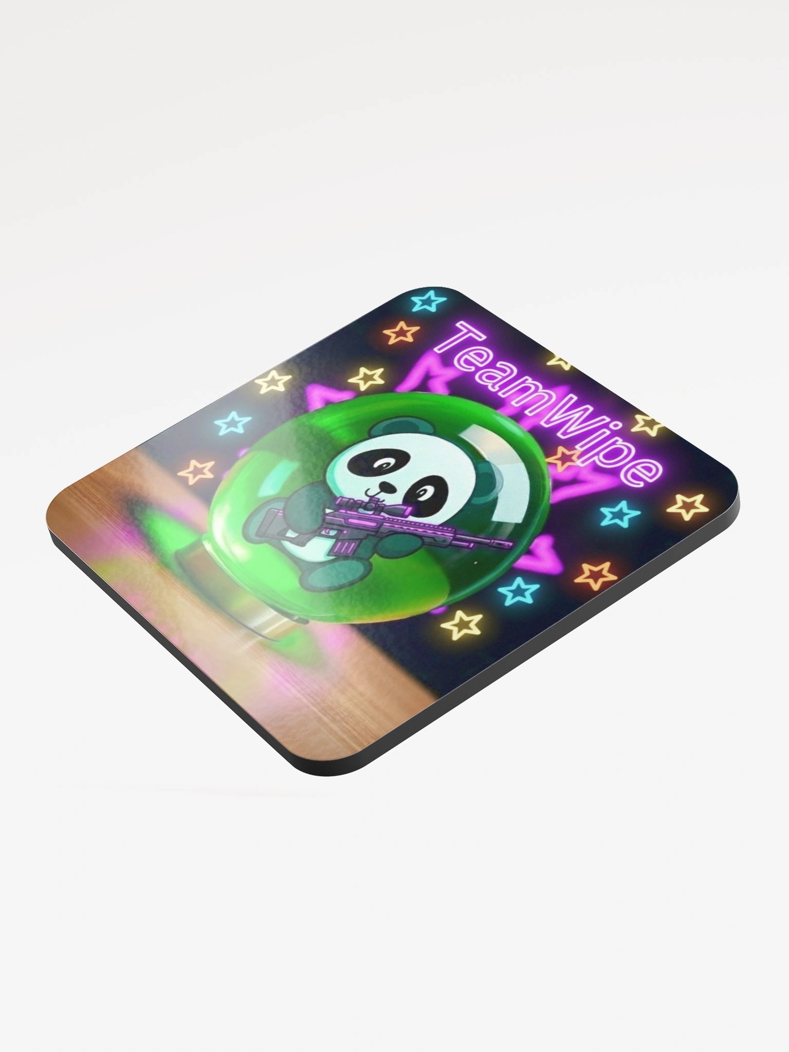 Neon Panda TeamWipe Coaster product image (3)