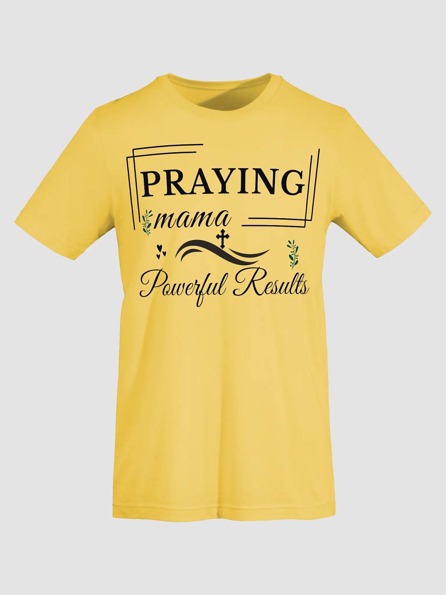 Praying Mama, Bella Canvas T-shirt product image (6)