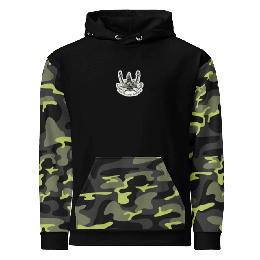 Camouflage & Black Foss tug Sketch Hoodie product image (4)
