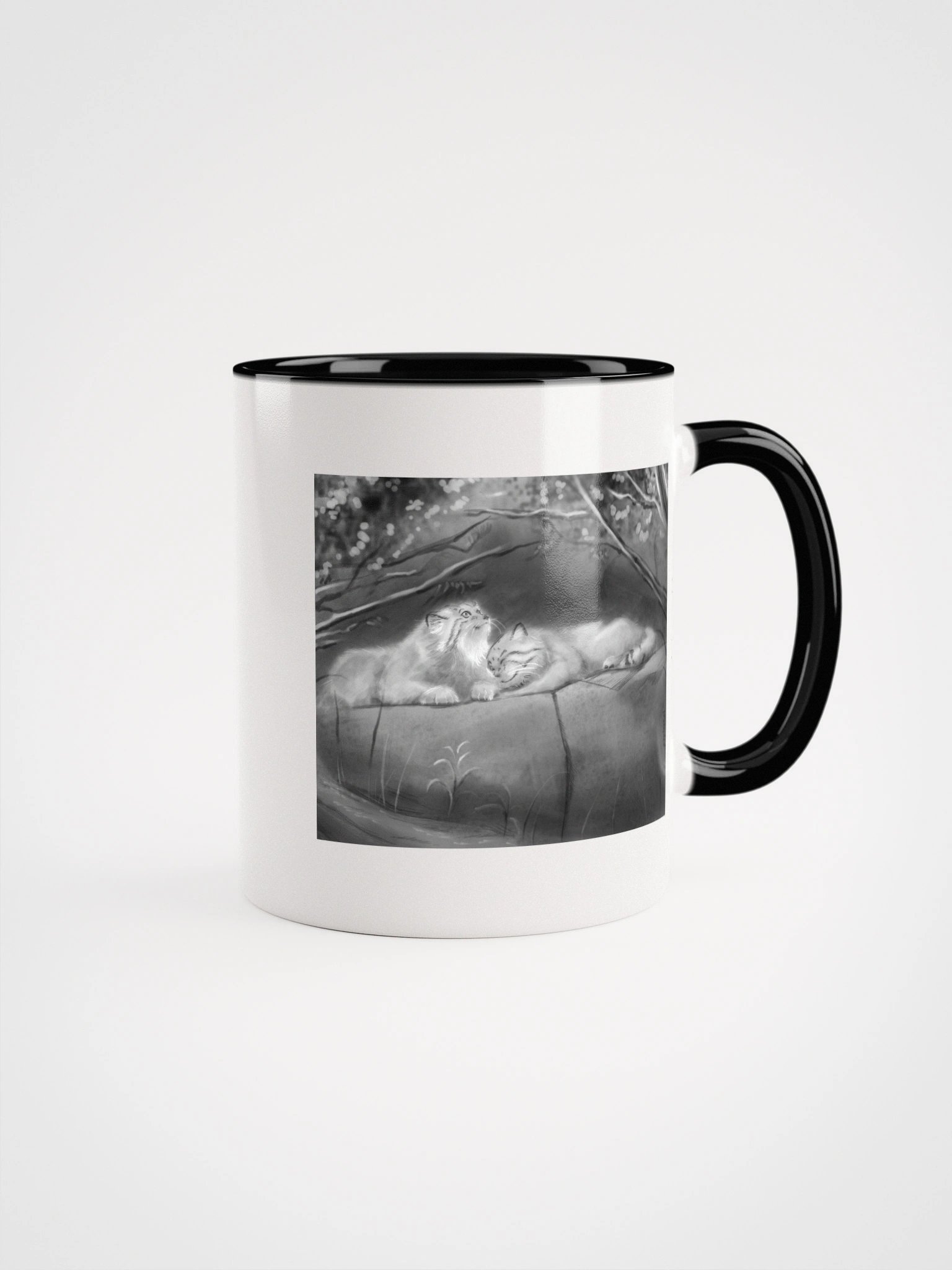 Bol & Polly Tribute (B&W) - White+Color Mug product image (1)