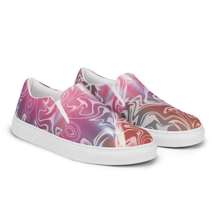 Kaleidoscopic Swirls Women's Slip-Ons product image (2)