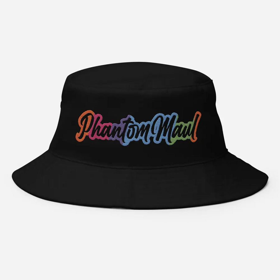 'PhantomMaul' Bucket Hat Rainbow Lettering product image (8)