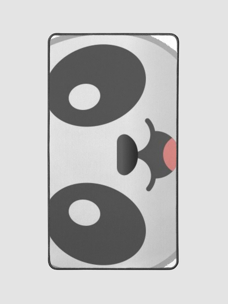 Large Panda Logo Desk Mat 12" x 22" product image (1)