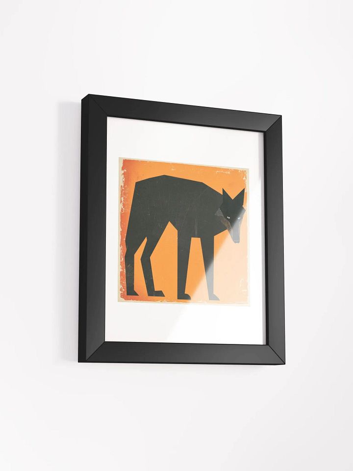 Framed Wolf Akela Print product image (16)
