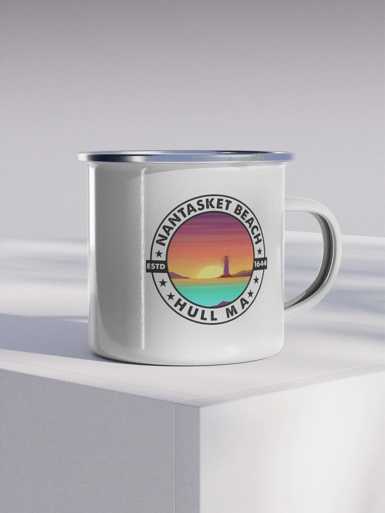 Nantasket Beach Metal Mug product image (2)