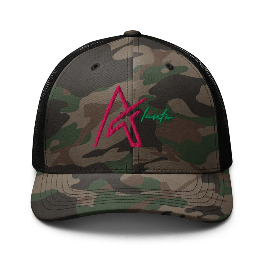 Atlanta Camouflage Trucker Hat product image (1)
