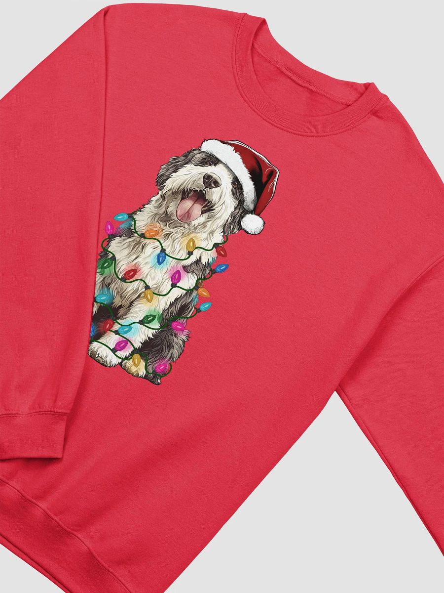 Funny Old English Sheepdog Christmas Sweatshirt product image (23)