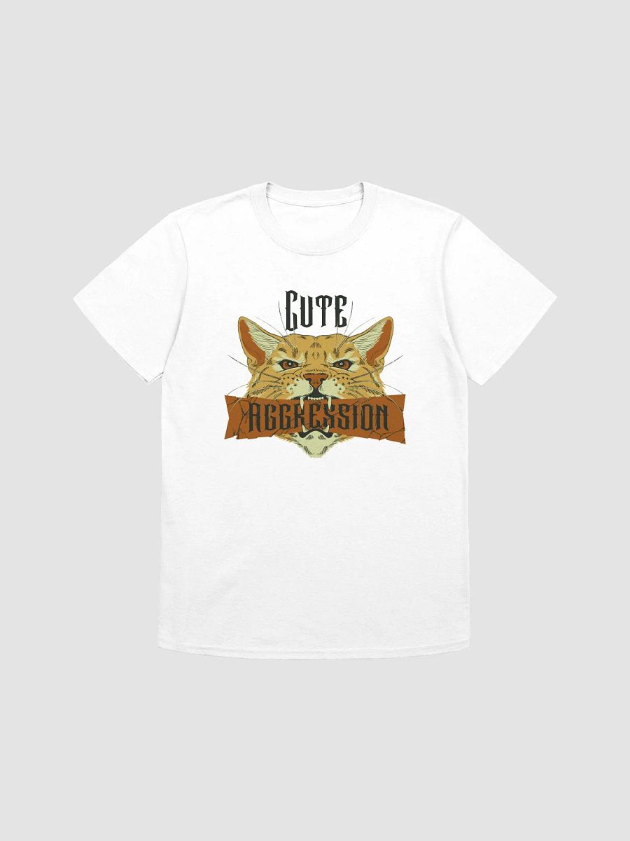 Cute Aggression "Cat3" Tee (Light Colourway) product image (1)