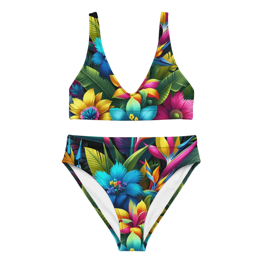 Vibrant Tropical Paradise Bikini product image (3)