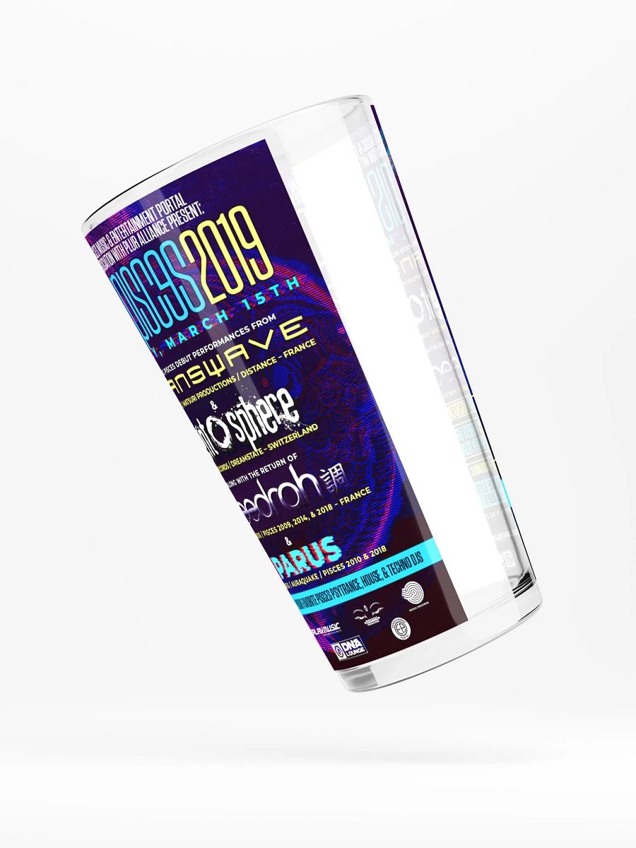 Pisces 2019 Shaker Pint Glass product image (3)