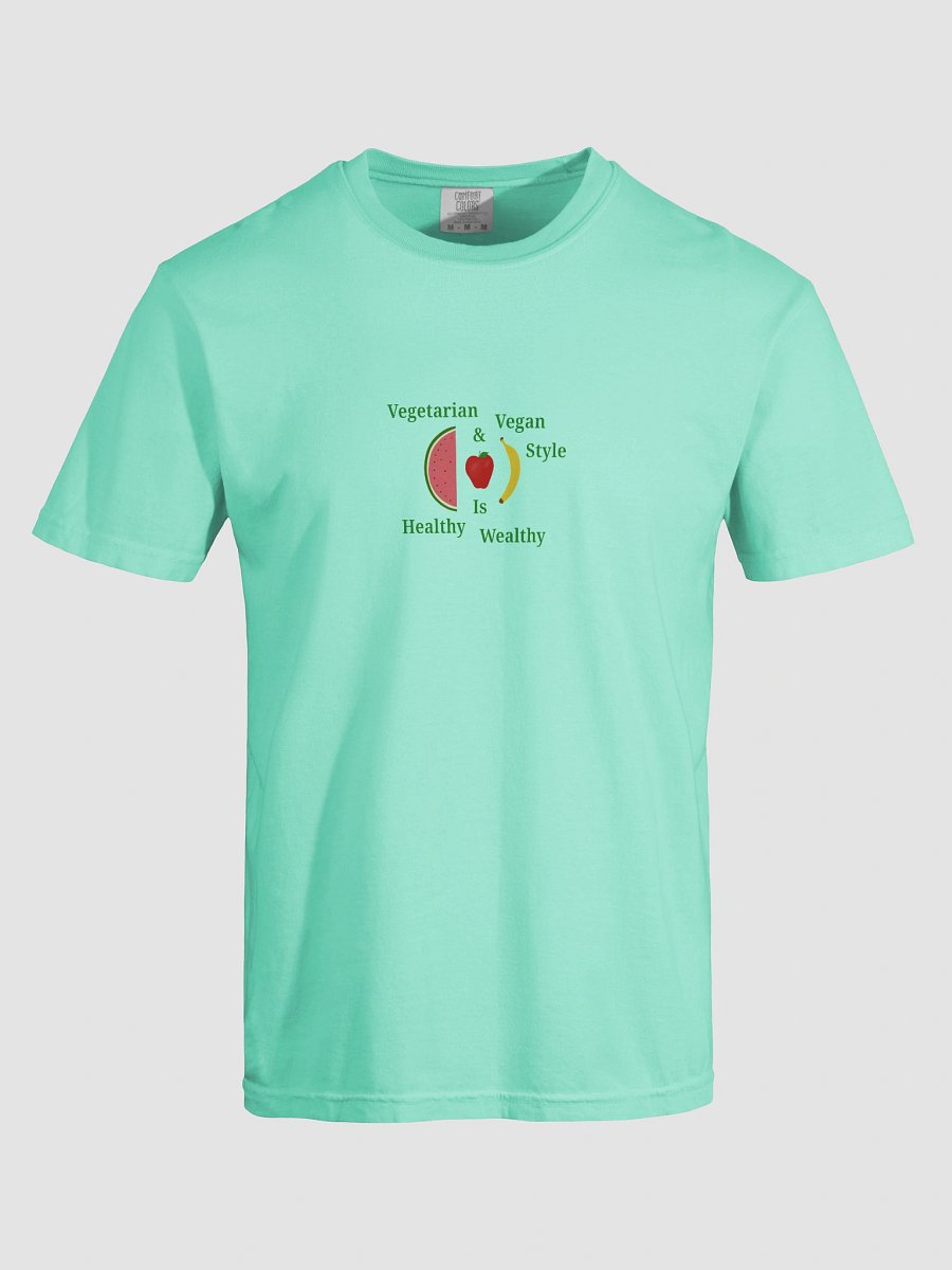 Healthy & Wealthy Vegetarian T-Shirt product image (7)