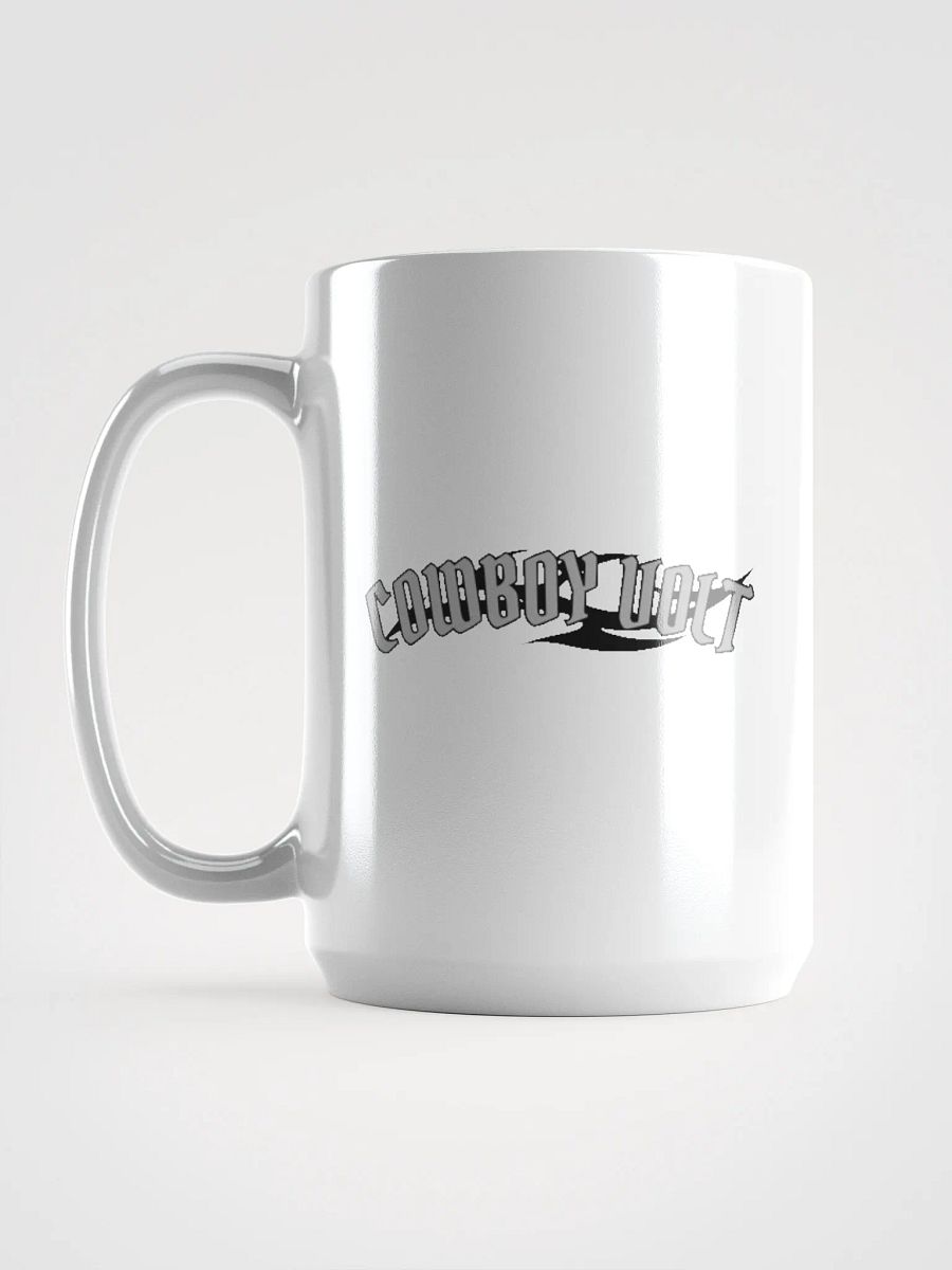 Cowboy Volt White Glossy Mug product image (1)