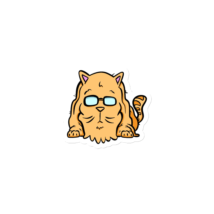 Die-Cut Kitty Magnet product image (1)