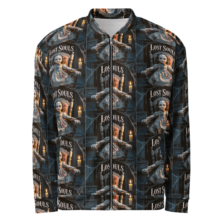 Midnight Veil Designs 'Lost Souls' Gothic Bomber Jacket product image (1)