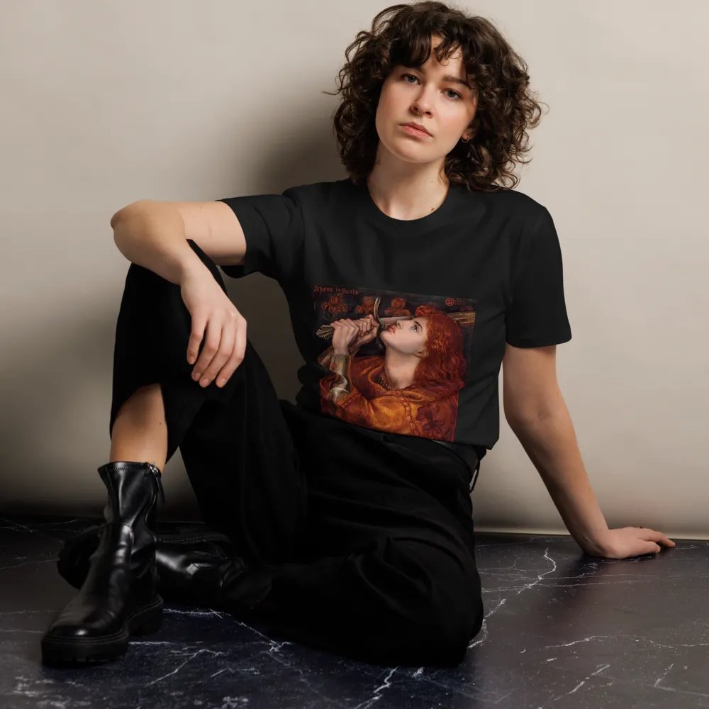 ''Joan of Arc'' by Dante Gabriel Rossetti Unisex T-Shirt product image (6)