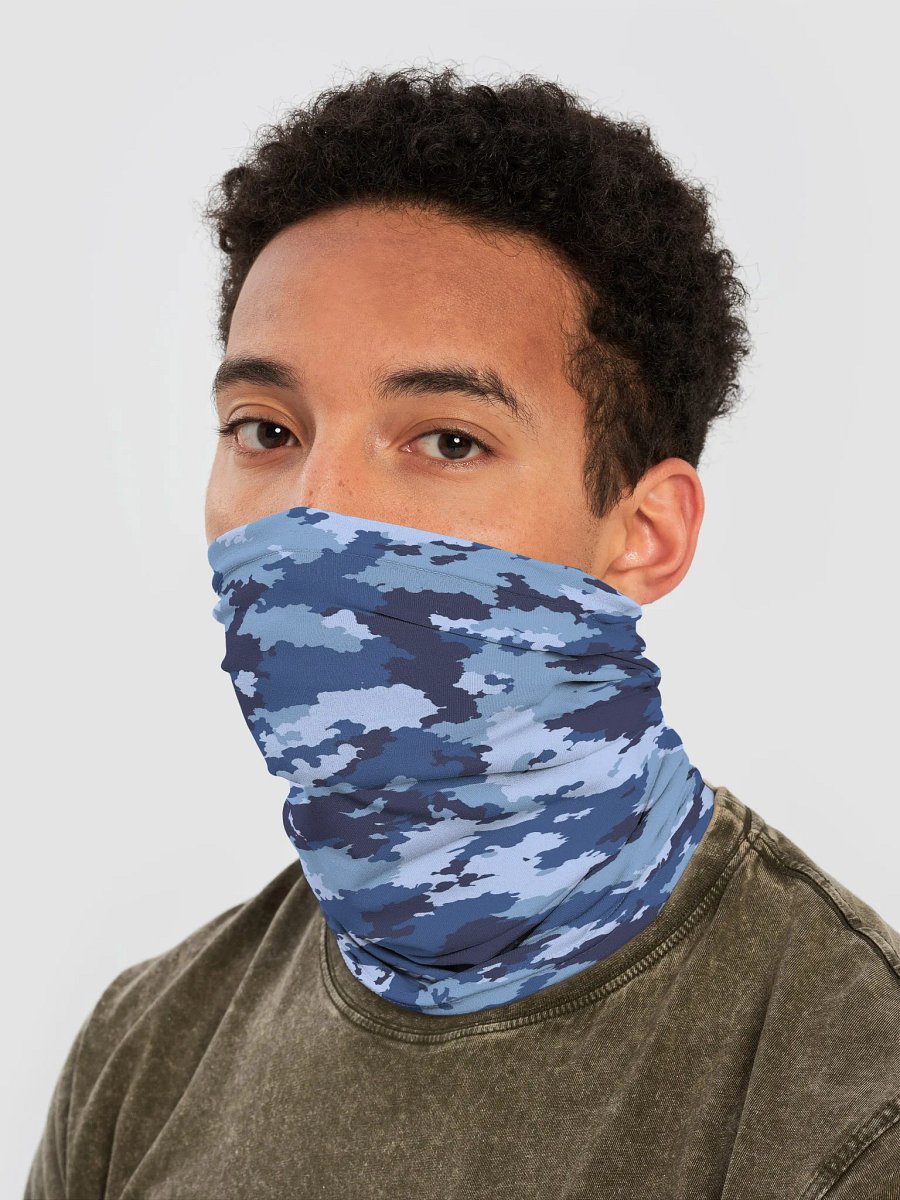 Neck Gaiter-Blue Camo product image (2)