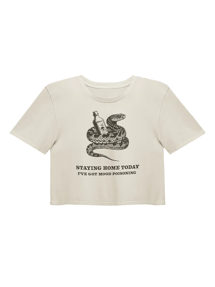 Mood Poisoning Ladies Crop Tee product image (6)