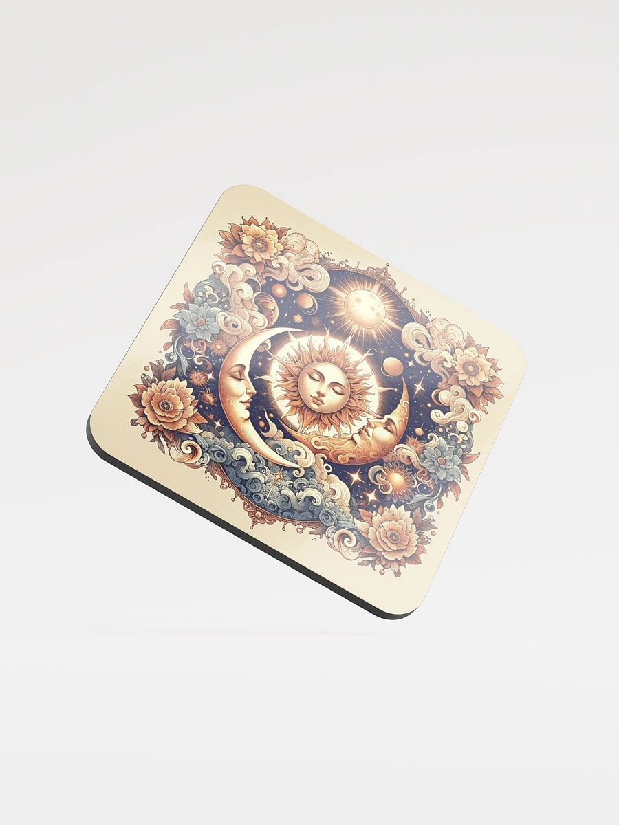 Glossed Cork Coaster product image (1)