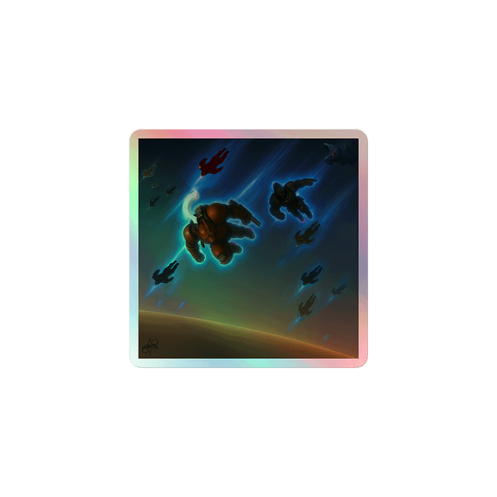 Rain of Iron Holographic Sticker Set product image (1)