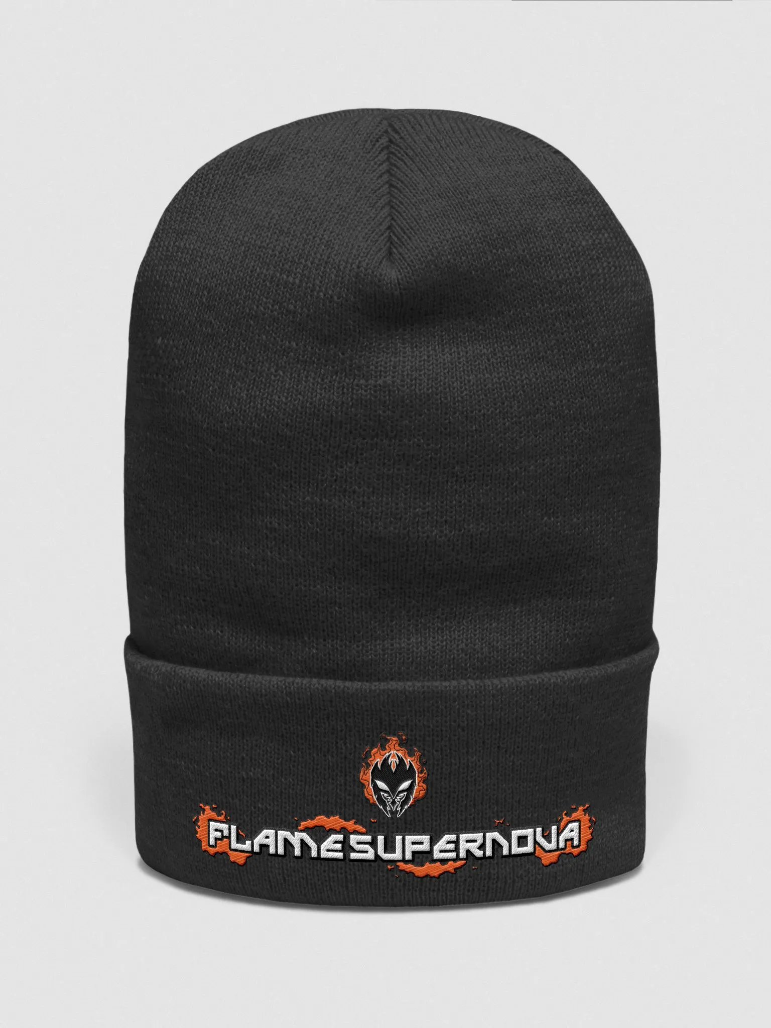 Mask Icon v2 (Black) Beanie product image (2)