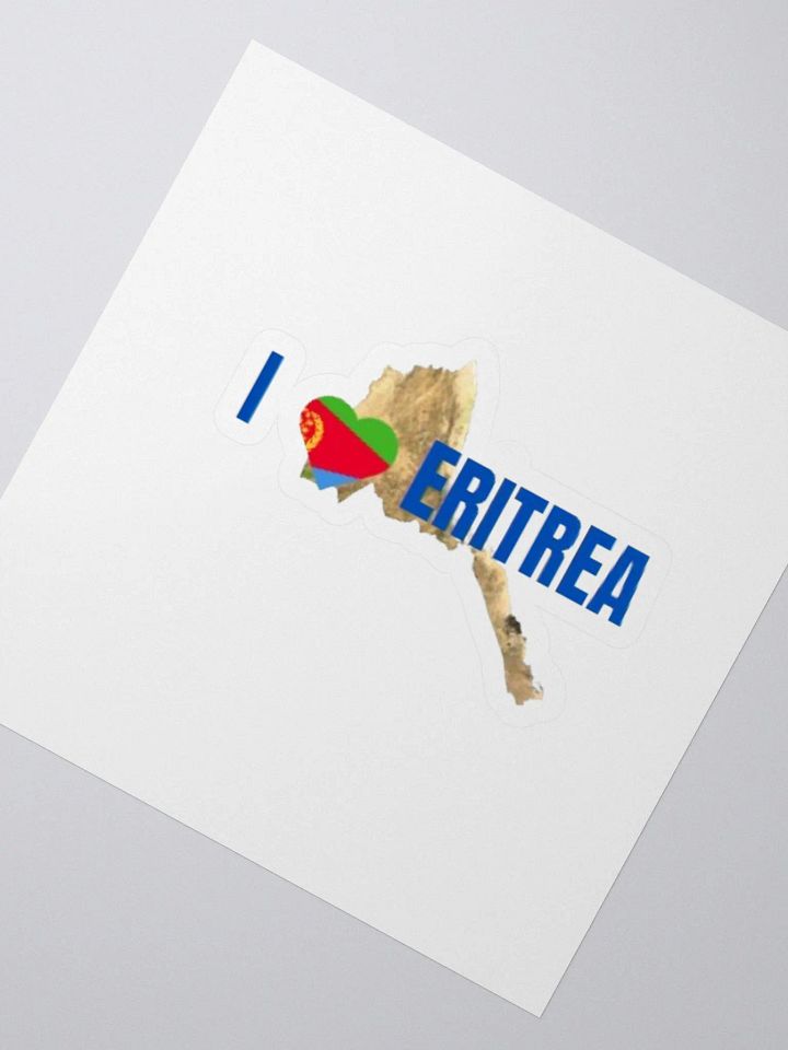 Eritrean map sticker product image (2)
