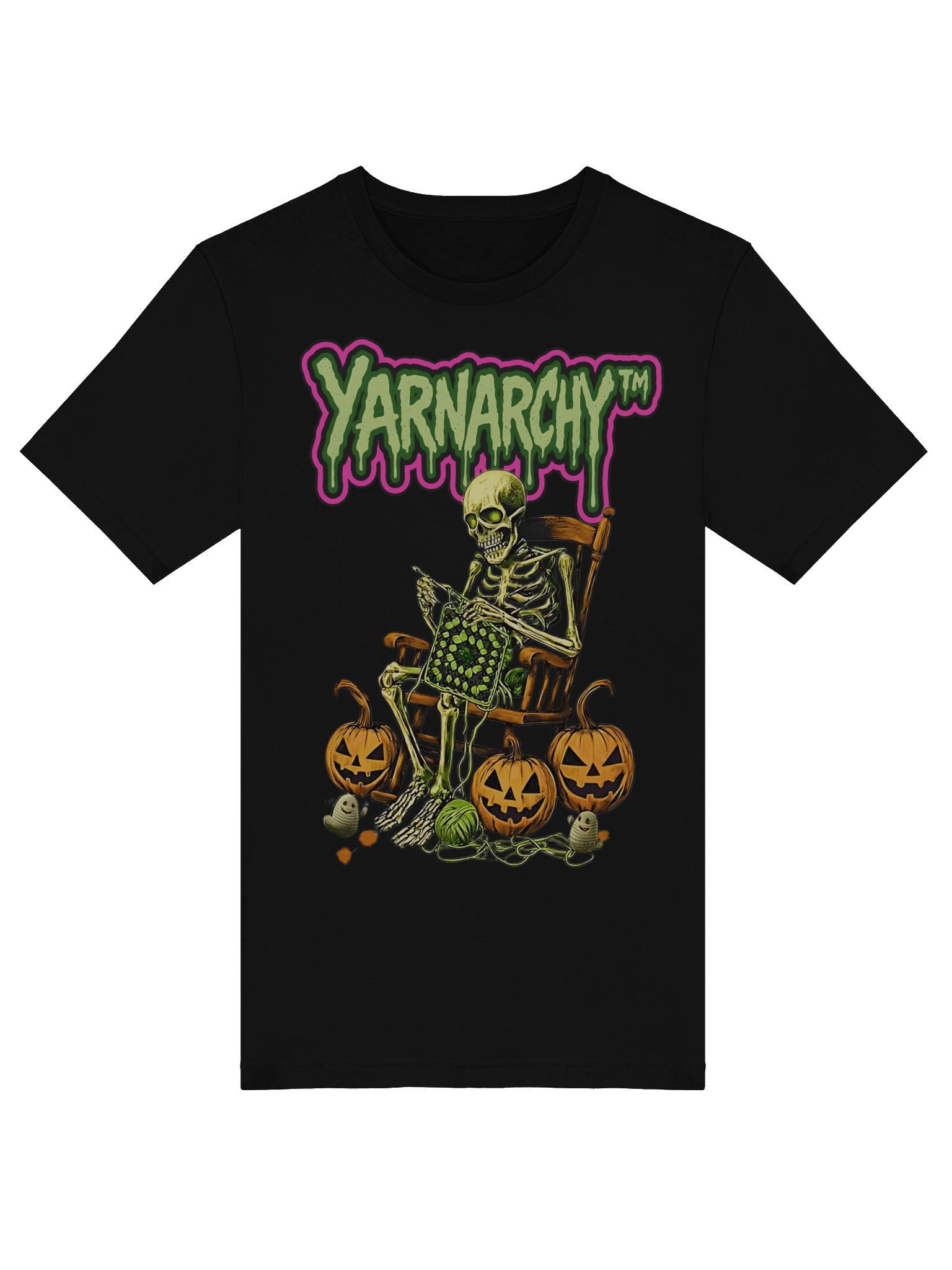 Yarnarchy™ Skeleton Stitcher Tee product image (5)