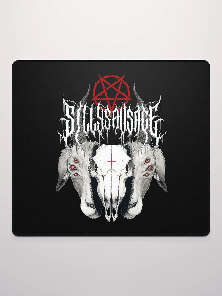 Sillysau5age Demonic Goat Mouse Mat product image (1)
