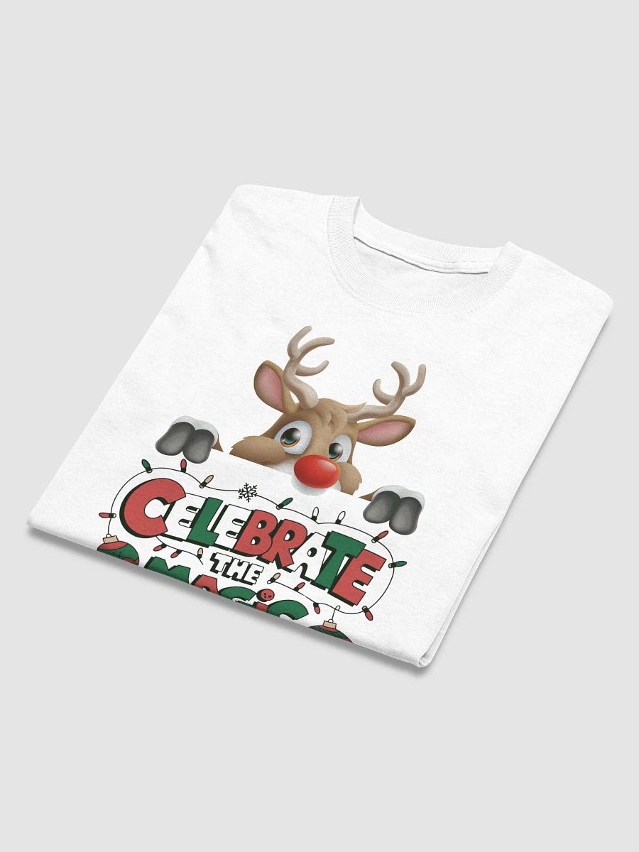 Magical Christmas Reindeer T-Shirt product image (5)