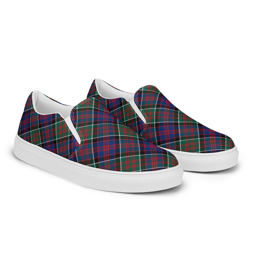 MacDonald Clanranald Tartan Men's Slip-On Shoes product image (3)