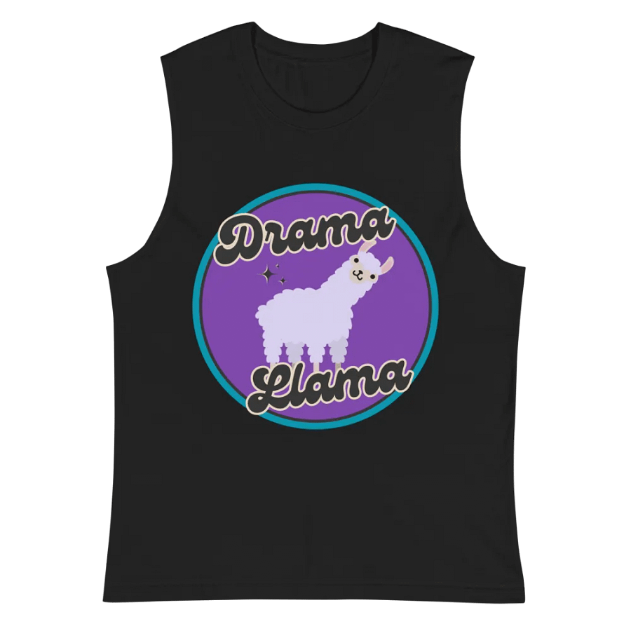 Drama Llama Muscle T-Top product image (2)