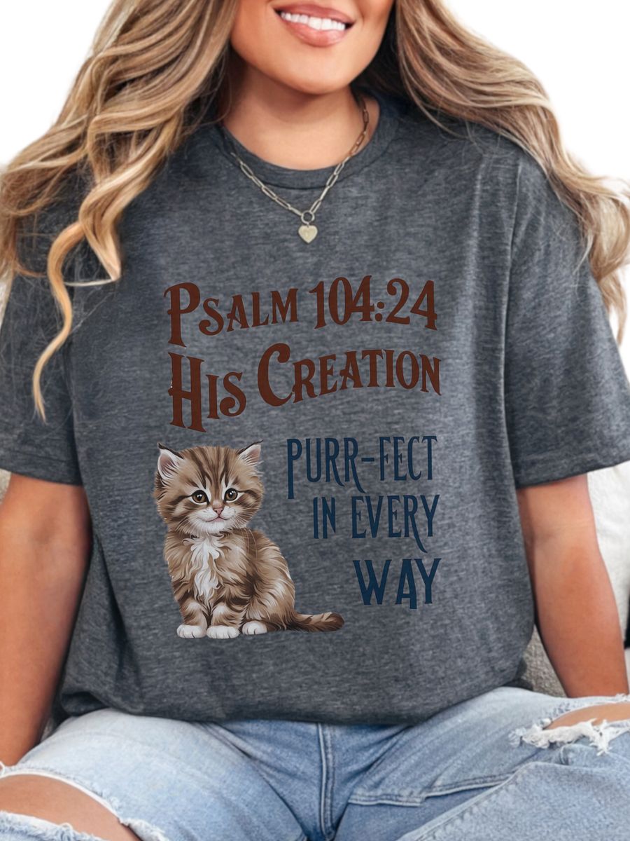 Psalm 104:24 Earthy Kitten product image (4)