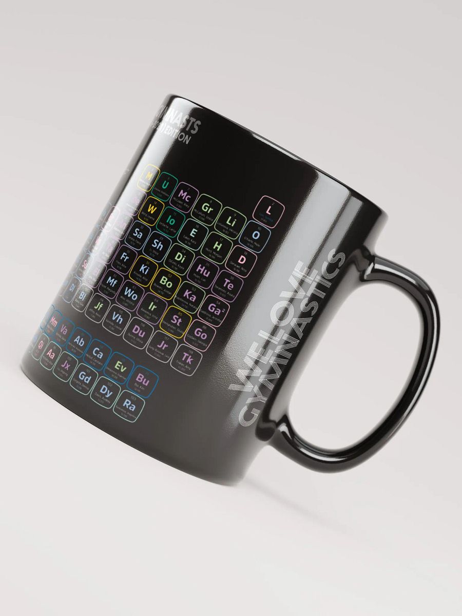Periodic Table of Gymnasts 2016-2021 Quintennium Edition Mug product image (6)