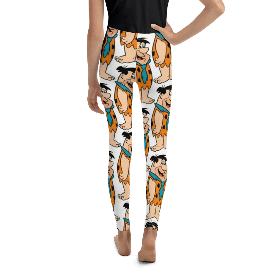 Kids Leggings – Flintstones Print for Retro & Fun Style product image (7)