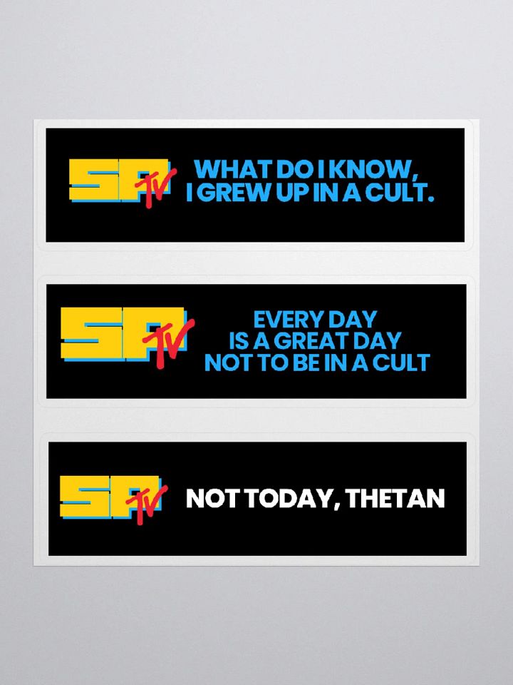 Smaller Bumper Stickers Set #2 product image (1)