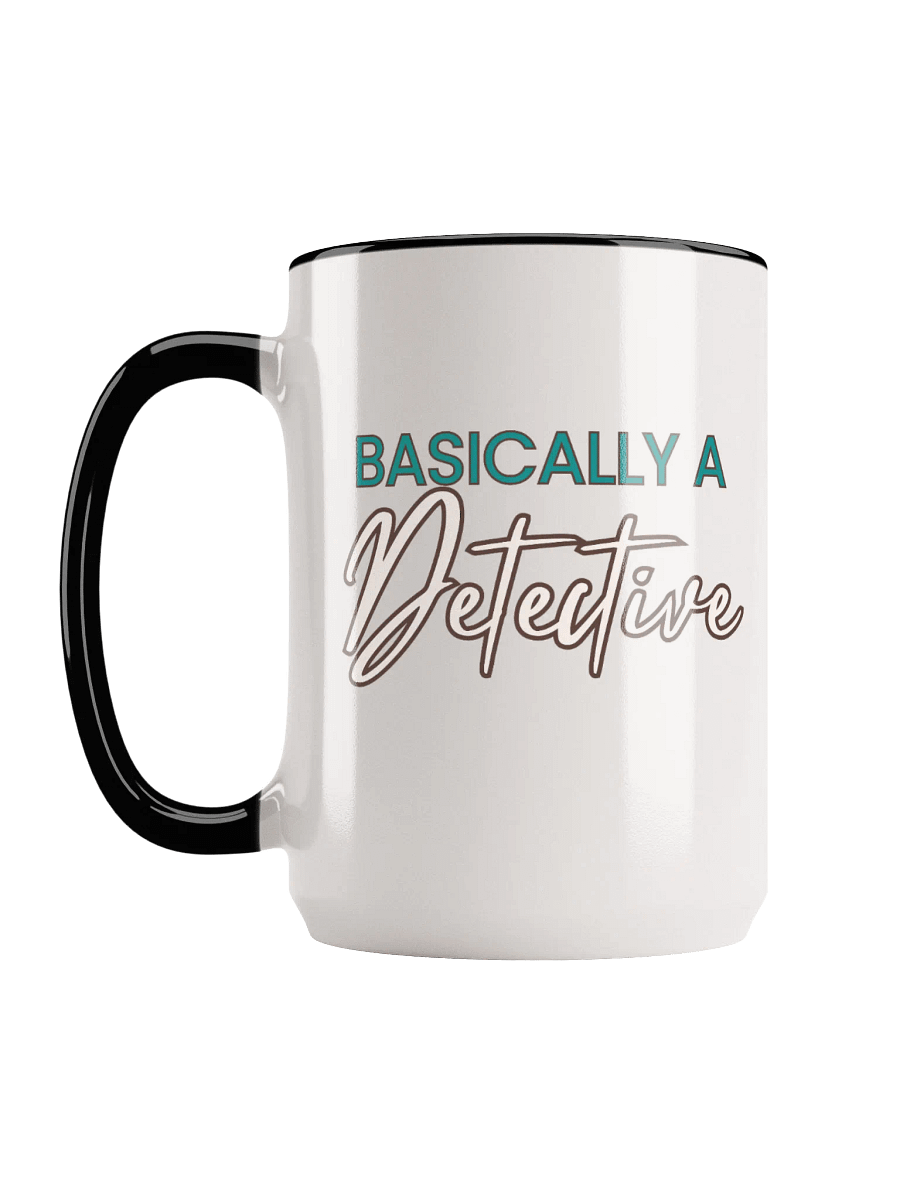 Basically a Detective Serial Napper Mug product image (3)