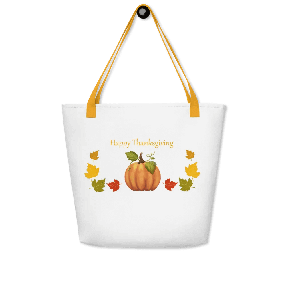 Happy Thanksgiving Tote Bag product image (3)