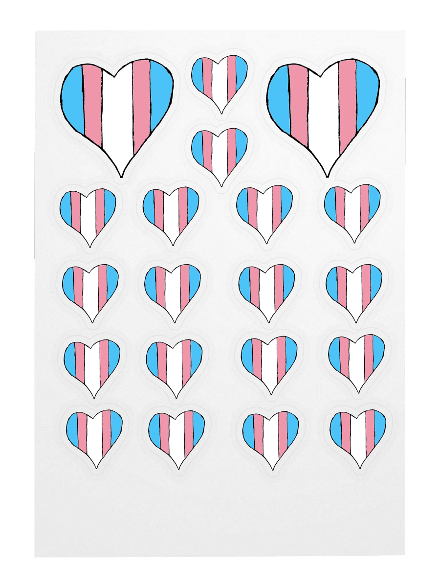 Rain's Heart x20 (Sticker Pack) product image (3)