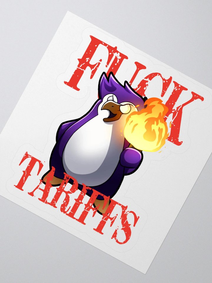 F*CK Tariffs Sticker product image (4)
