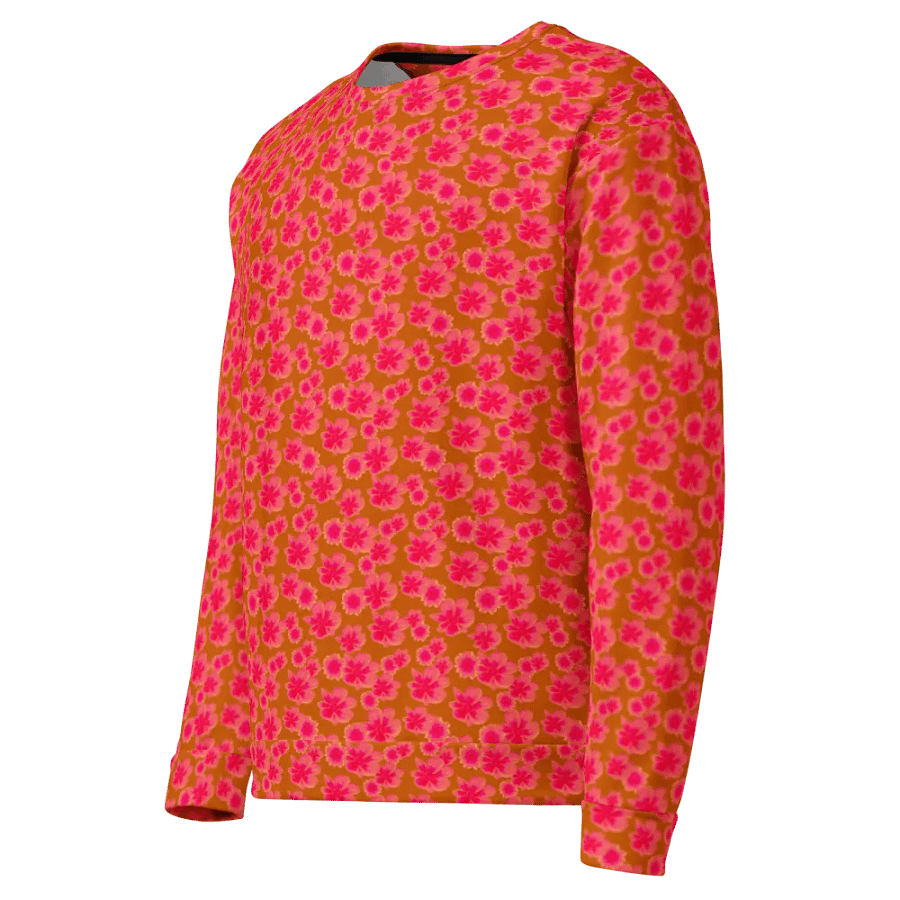 Mini Floral Orange Pink Sweatshirt product image (8)