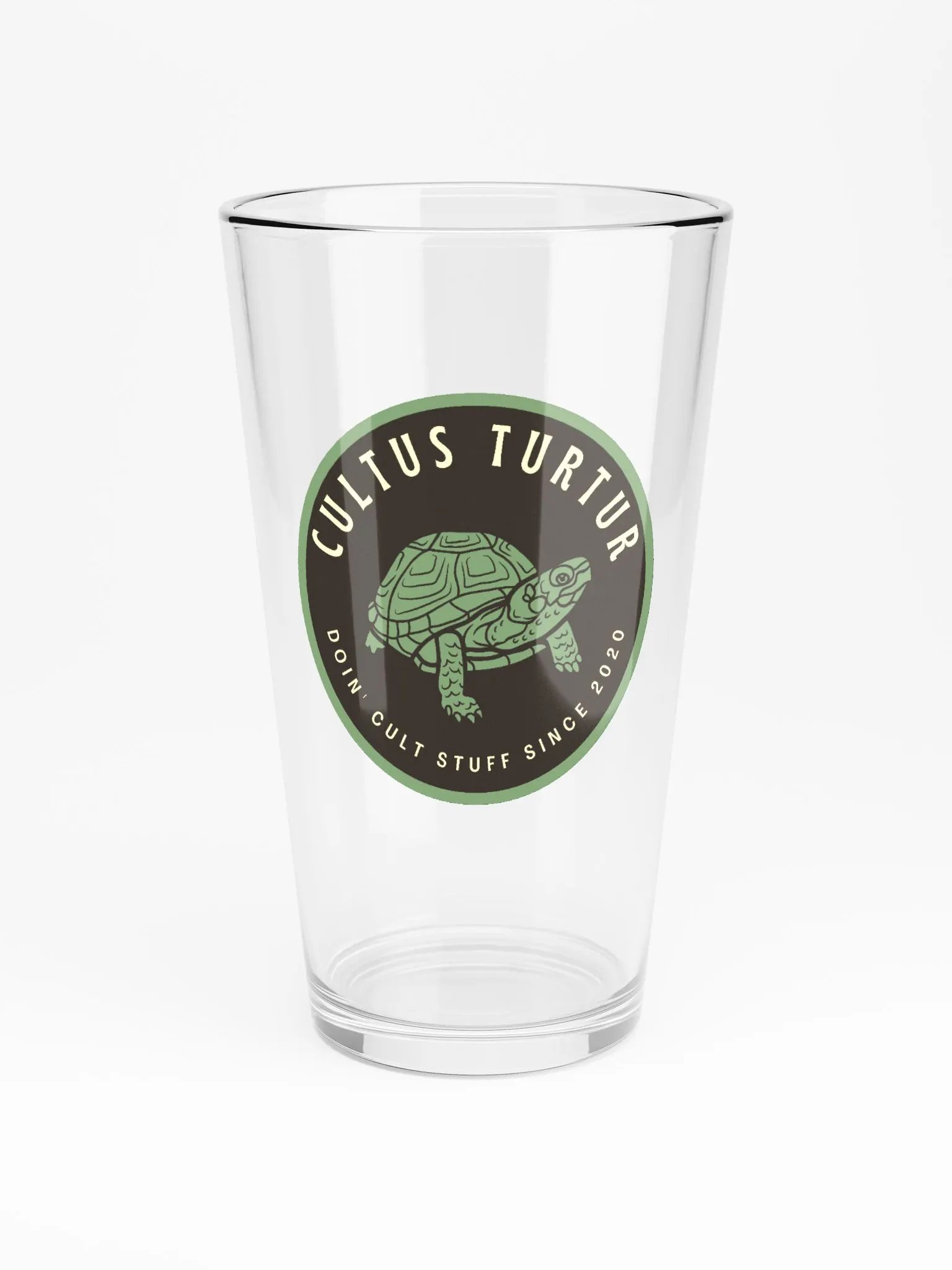 Cultus Turtur Pint Glass product image (3)