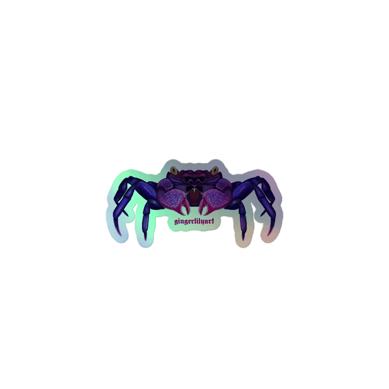 vampire crab sticker