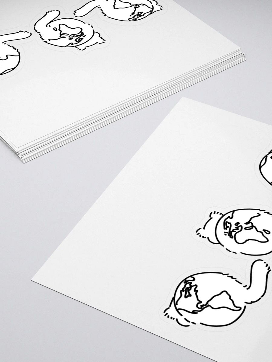 Planet Manul Trio - Sticker product image (11)