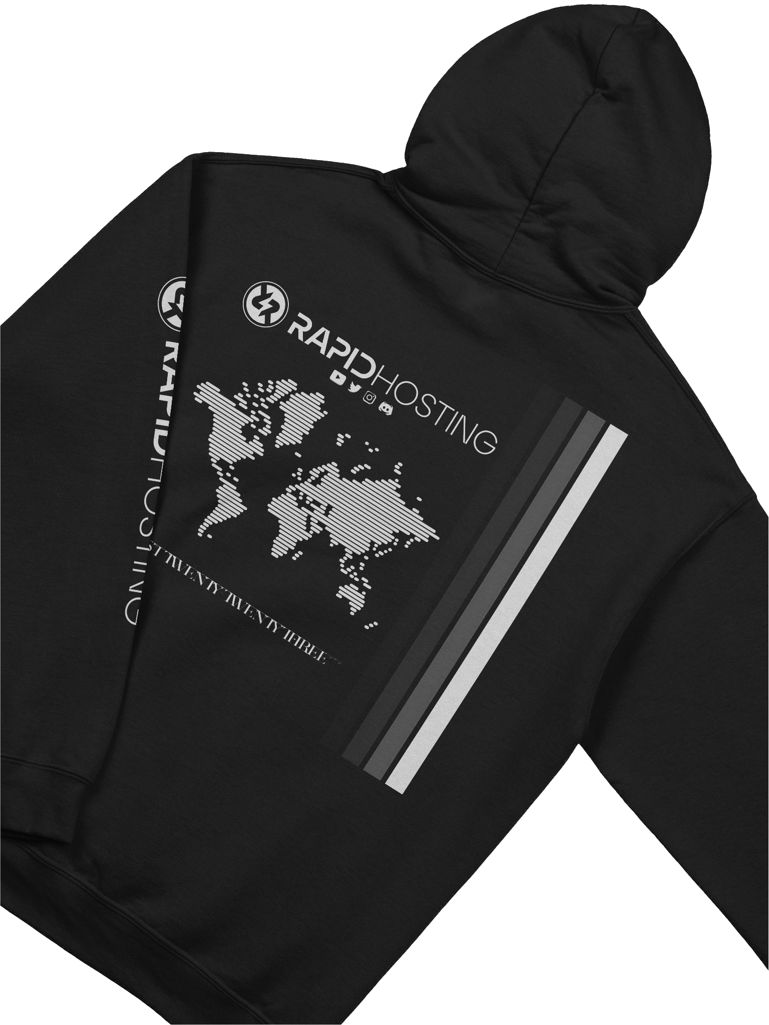 Printed Retro Rapid Logo Hoodie product image (4)