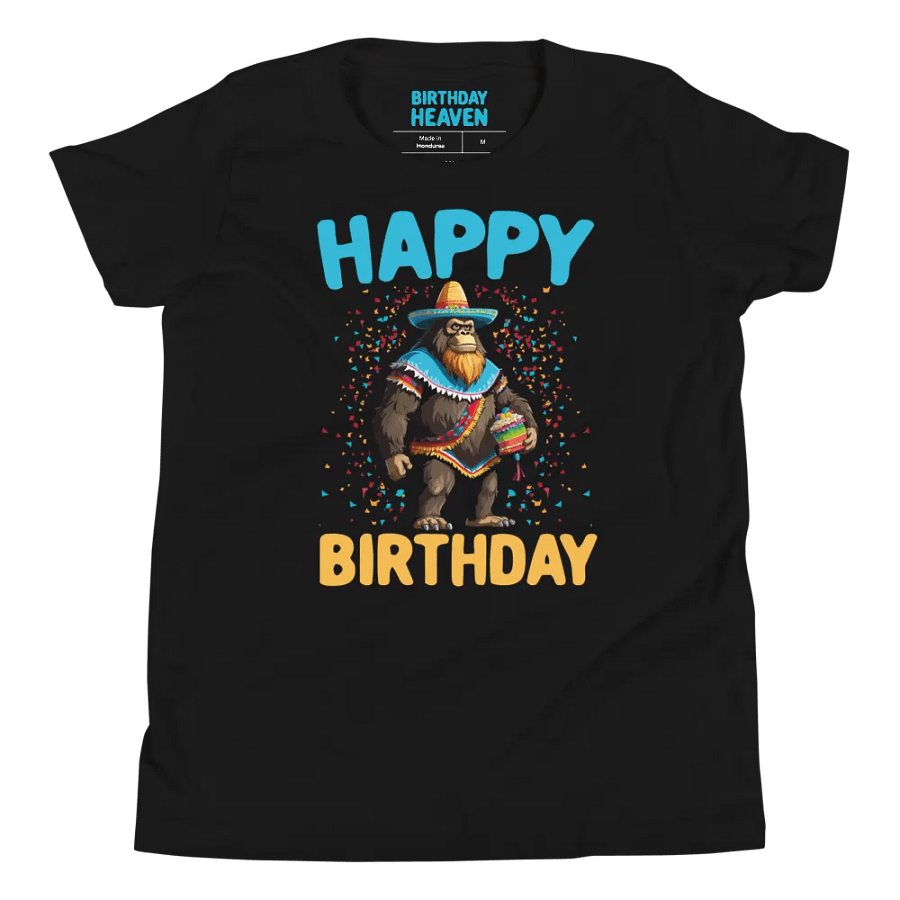 Happy Birthday (Mexican Sasquatch) T-Shirt For Kids product image (12)
