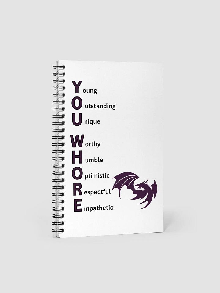 You Whore Notebook product image (1)