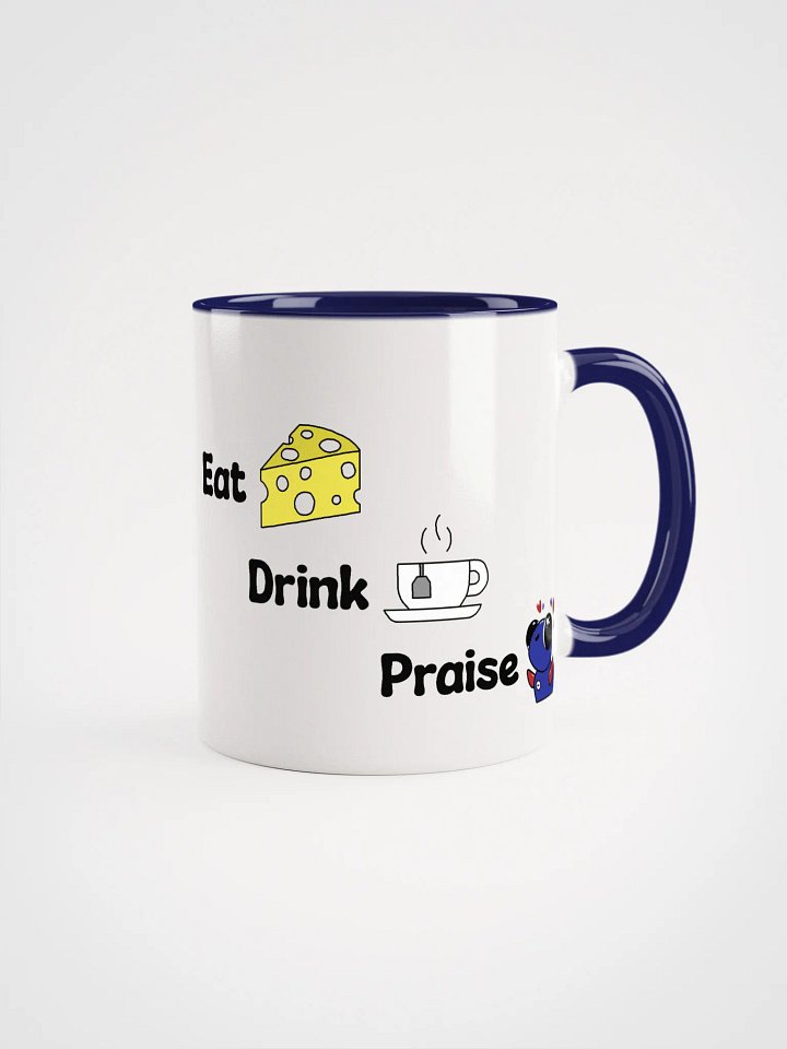 15 oz Eat drink praise mug product image (1)