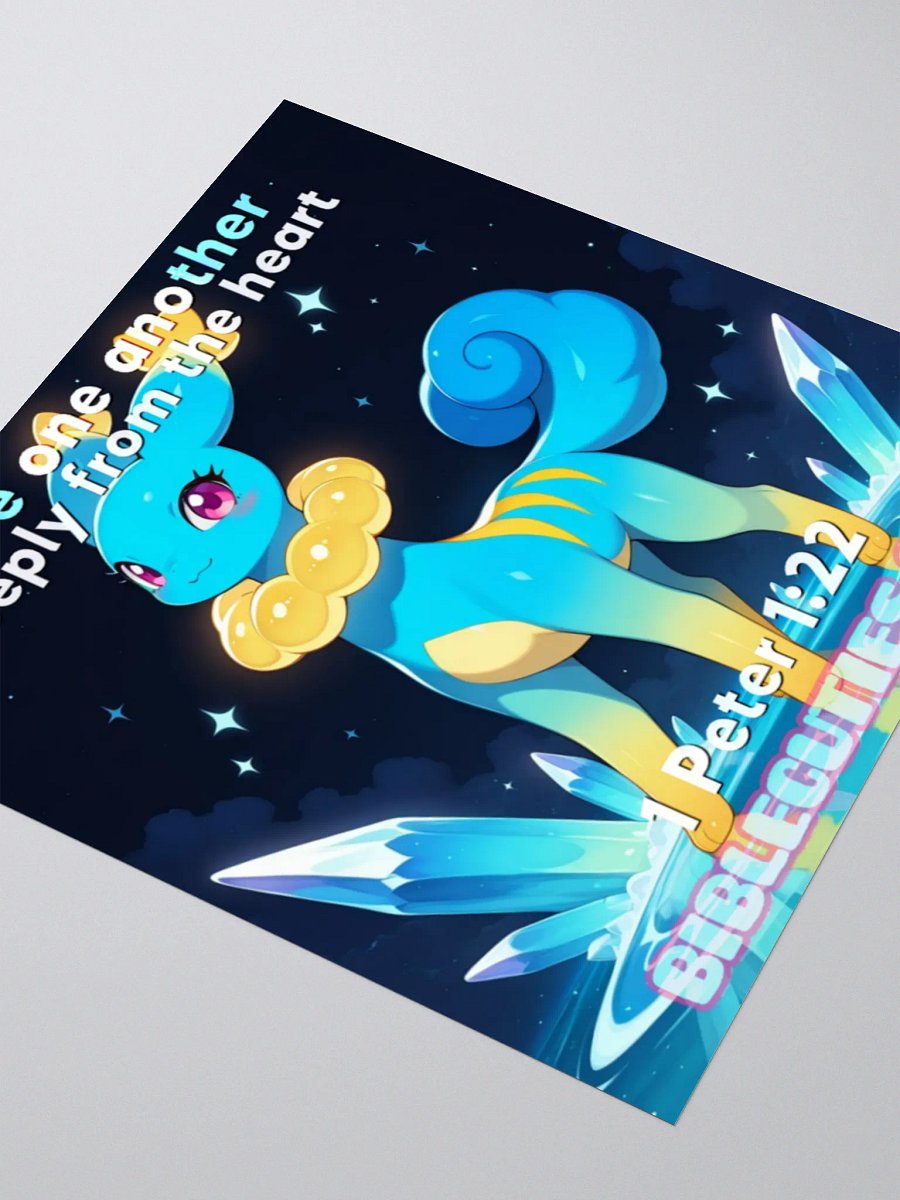 Bible Cuties Olivia - Love one another deeply from the heart Sticker product image (6)