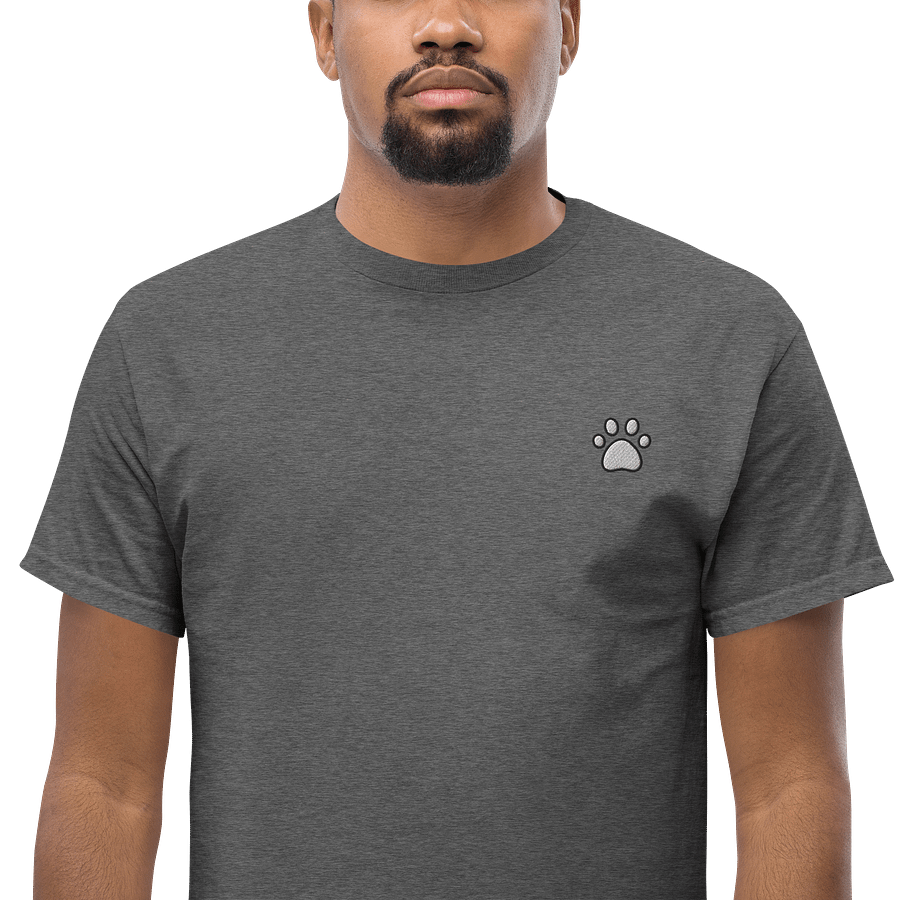 Embroidered Cat Paw Print T-Shirt product image (2)