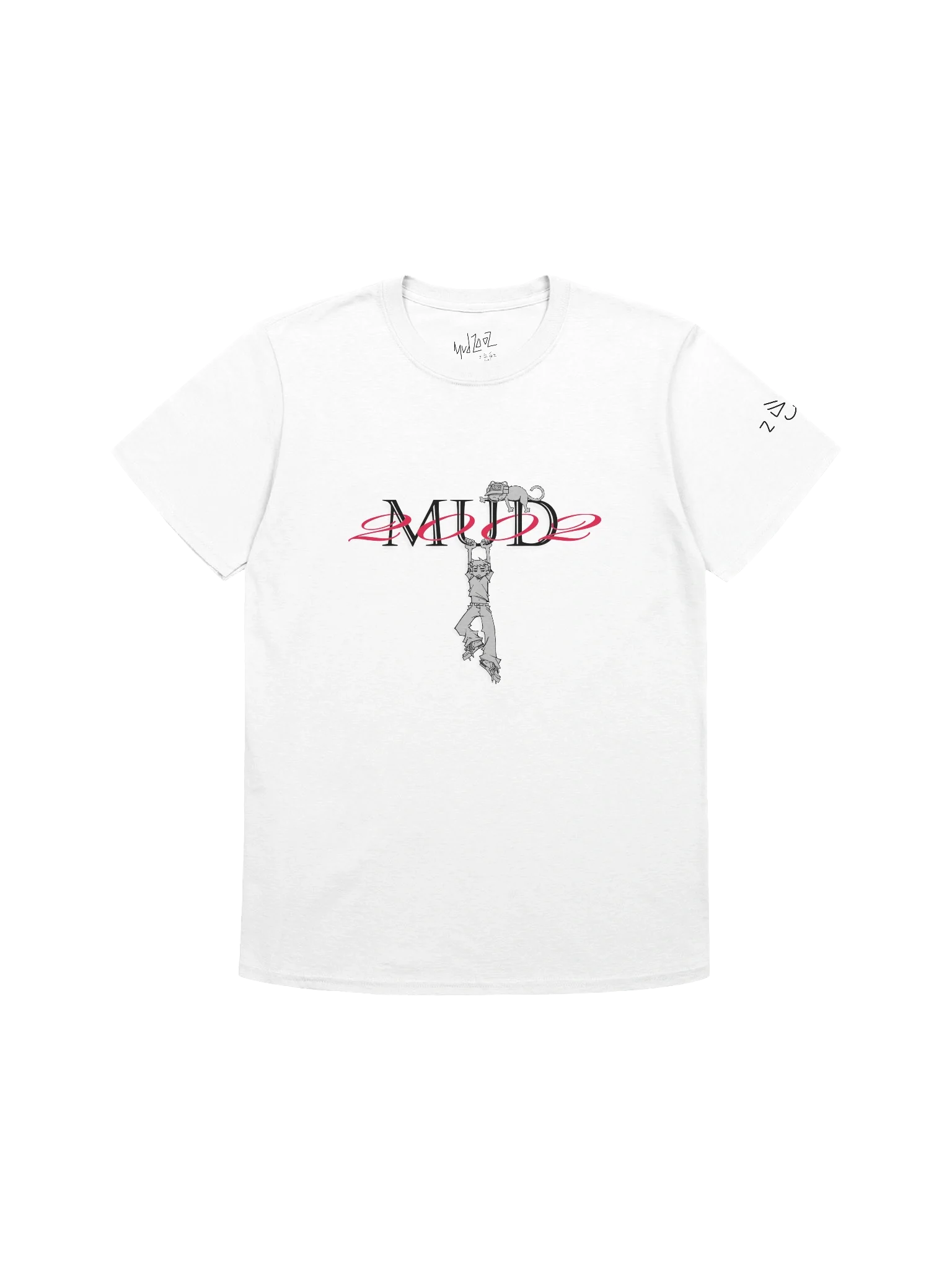 Mud2002 "Odd" Tee (White) product image (1)